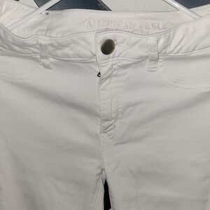 American Eagle Outfitters White Skinny Jeans